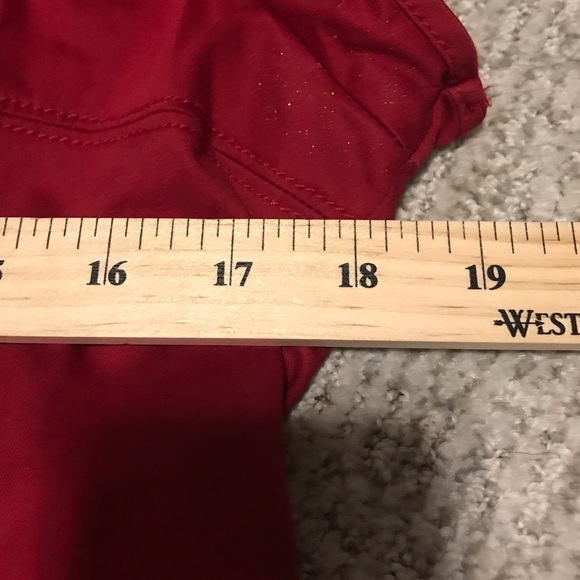 2 for $25 Guess Red Short Sleeve Blouse Large - Picture 8 of 10